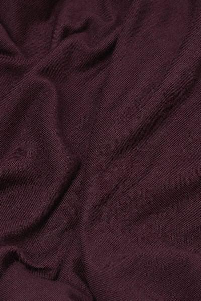 Burgundy Ultralight Long Sleeve Cashmere Top, 5601_028K, large image number 6