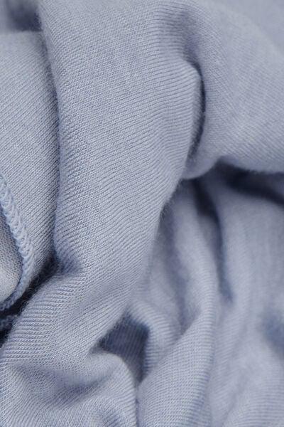 Blue Modal Cashmere Ultralight High-Neck Top, 5601_064K, large image number 4