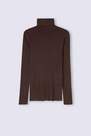 Intimissimi - Brown Modal Cashmere Ultralight High-Neck Top