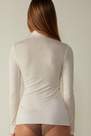 Intimissimi - White  Modal Cashmere Ultralight High-Neck Top