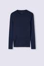 Intimissimi - Blue Long-Sleeved Round-Neck Top