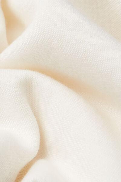 White Long-Sleeved Round-Neck Top, 5601_2127, large image number 4