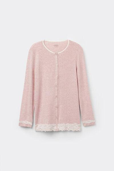 Pink Button-Down Top, 5601_008J, medium