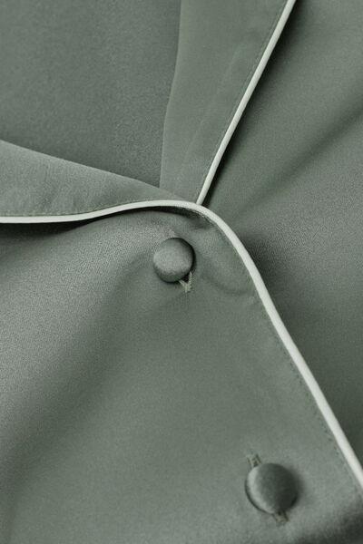 Green Style Silk Jacket, , large image number 4