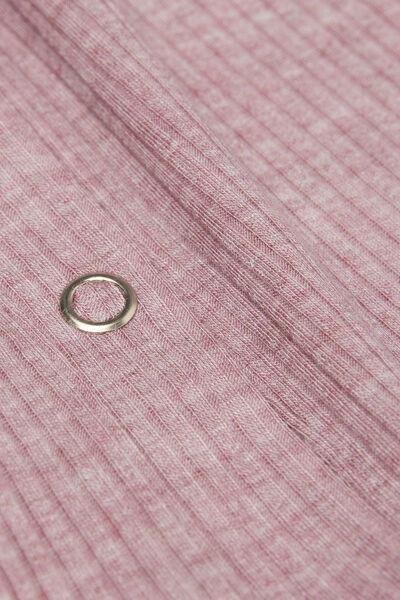 Pink Long-Sleeved Pyjama Shirt, , large image number 4
