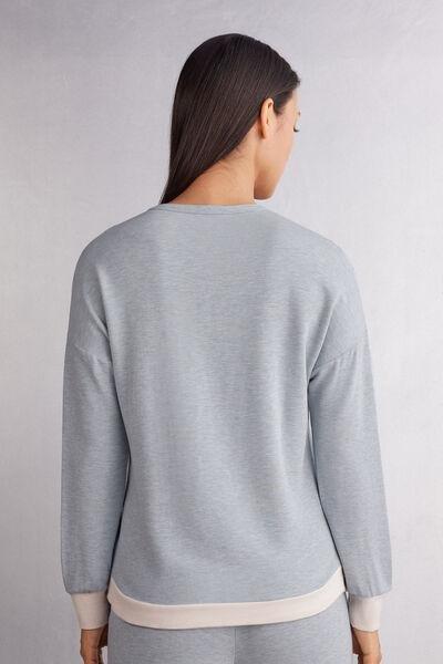 Ivory Cold Winter Night Long-Sleeved Shirt, , large image number 3