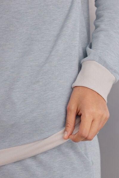 Ivory Cold Winter Night Long-Sleeved Shirt, 5601_776J, large image number 5