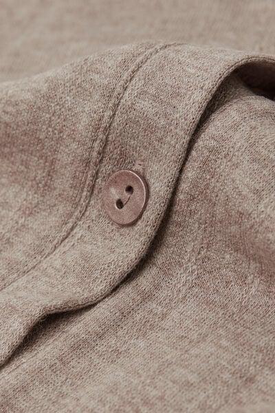 Pink Luxury Softness Button-Down Modal Sweater, 5601_039K, large image number 6