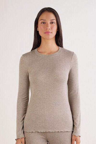 Pink Luxury Softness Long Sleeve Modal Jumper, 5601_039K, medium
