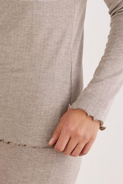 Pink Luxury Softness Long Sleeve Modal Jumper, 5601_039K, large image number 5