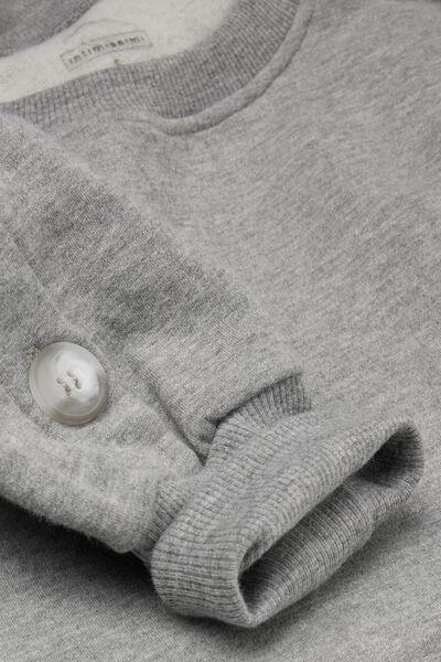 Grey Coraline Casual Long Sleeves Top, 5601_042K, large image number 4