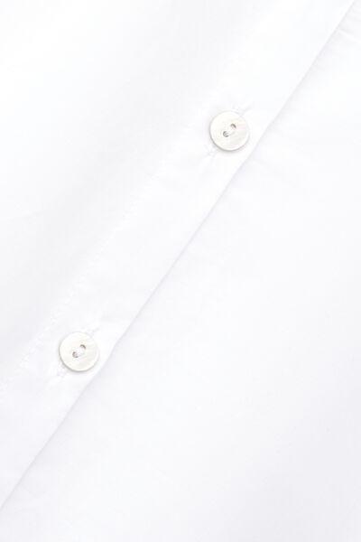 White Made With Love Cotton Broderie Shirt, White, large image number 4