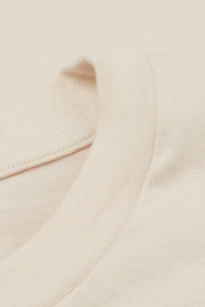 White Short Sleeve Jersey Top, 5601_659J, large image number 4