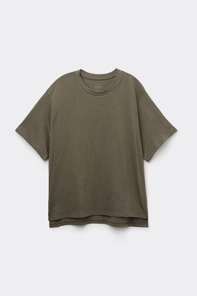 Green Short Sleeve Jersey Top, 5601_660J, large image number 1