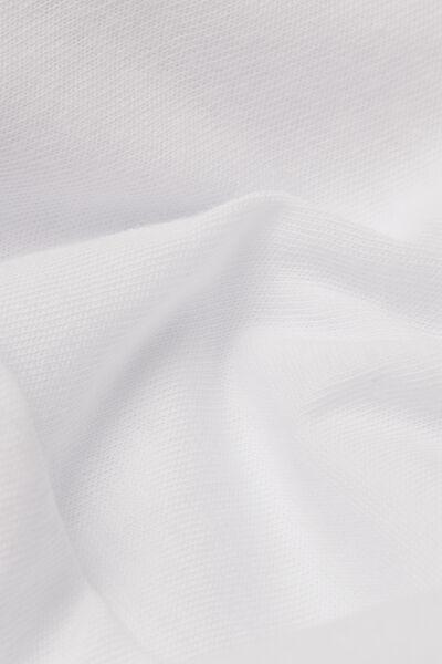White Short-Sleeved Ultra fresh Cotton Top, White, large image number 4