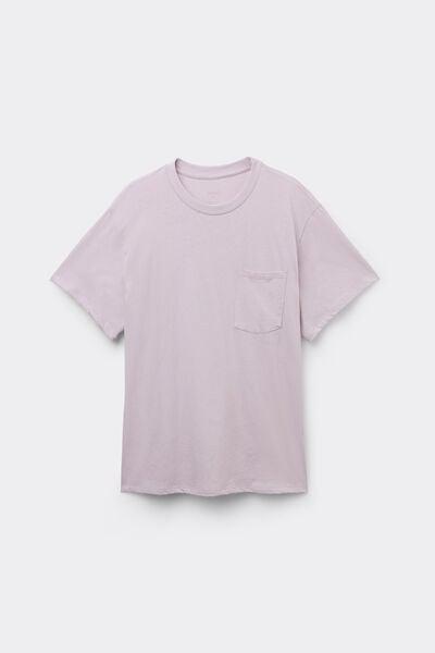 Lilac Short-Sleeved Ultra fresh Cotton Top, 5601_056K, large image number 3