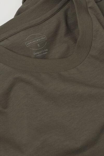 Green Short-Sleeved Ultra fresh Cotton Top, 5601_660J, large image number 4