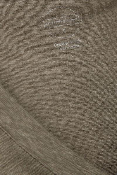 Green Short-Sleeved Linen Top, , large image number 4