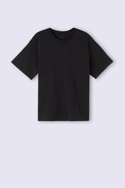 Black Short Sleeve Top, , large image number 2