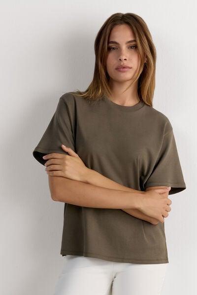 Green Short-Sleeved Top, 5601_660J, large image number 0