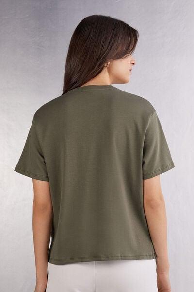 Green Short-Sleeved Top, 5601_660J, medium