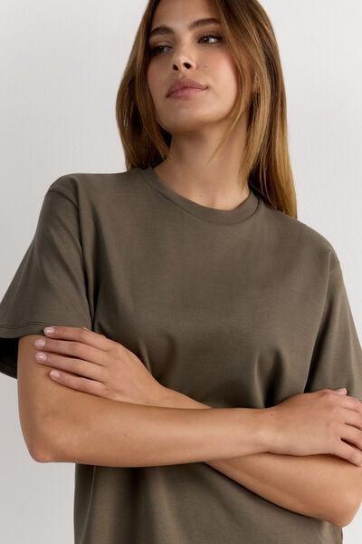 Green Short-Sleeved Top, 5601_660J, large image number 5