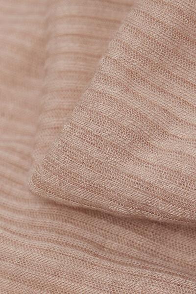 Pink Cashmere High-Neck Top, 5601_858J, large image number 4