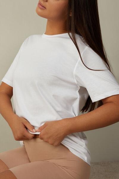 White Short-Sleeved Top, , large image number 1