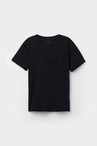 Black Short-Sleeved Top, Black, large image number 4