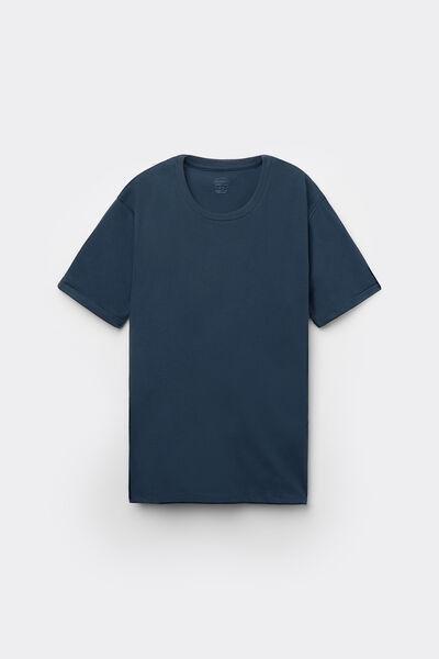 Navy Short-Sleeved Top, , large image number 2