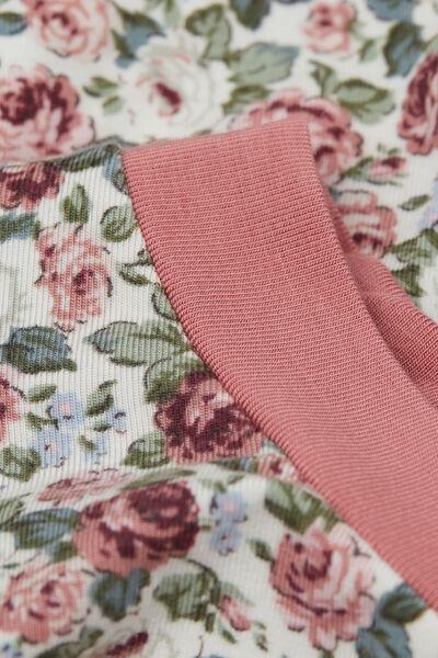 Multicolour Short Sleeve Top, 5601_851J, large image number 4