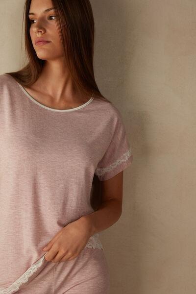 Pink Short-Sleeve Top, , large image number 1