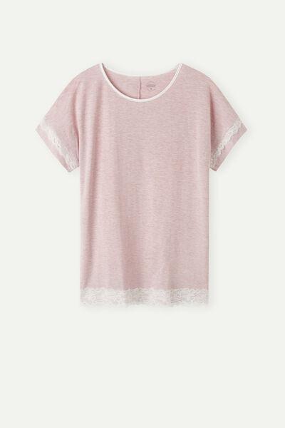 Pink Short-Sleeve Top, , large image number 2