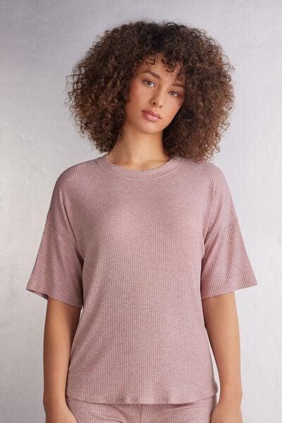 Pink Chic Comfort Short-Sleeved Top, 5601_859J, medium