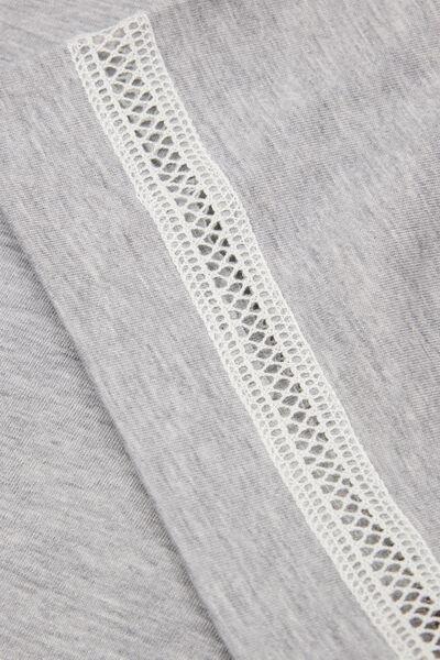 Grey Short-Sleeved Top, , large image number 4