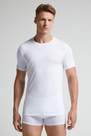 White Stretch Supima Cotton T-Shirt