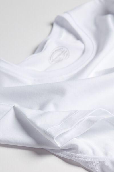 White Stretch T-Shirt, White, large image number 9