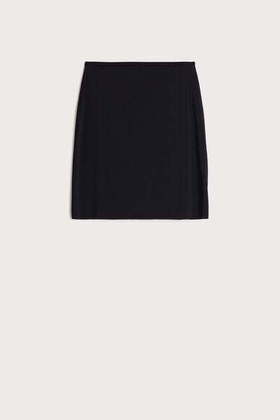 Intimissimi - Black Skirt In Microfiber, Women