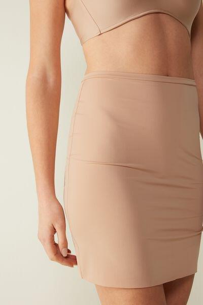 Intimissimi - Soft Beige Skirt In Microfiber, Women
