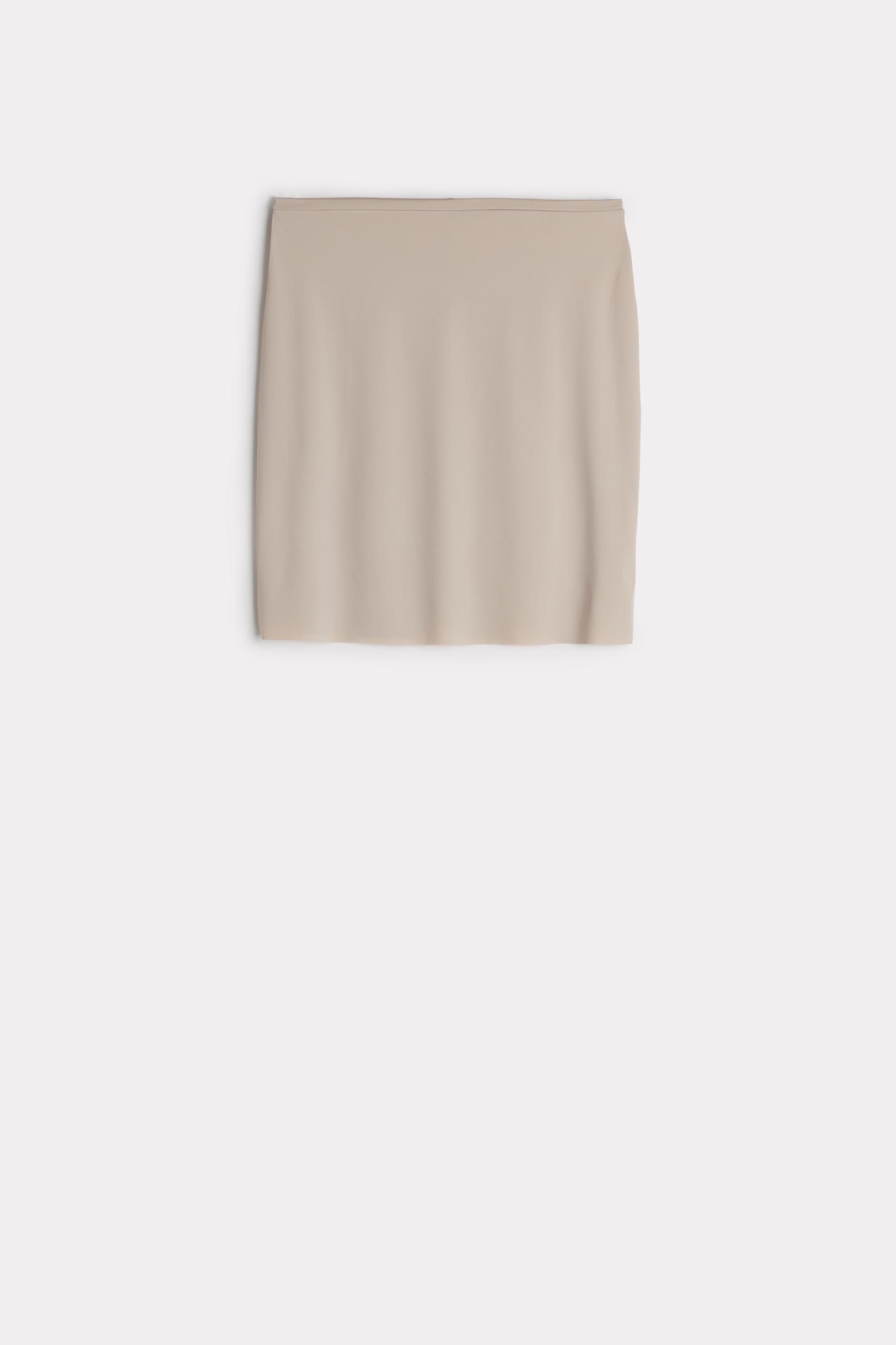 Beige Lightweight Skirt, , large image number 2