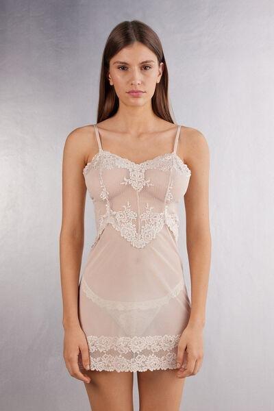Pink Pretty Flowers Babydoll, , large image number 0