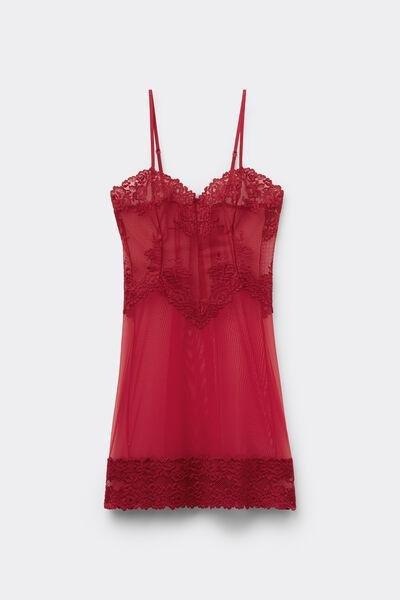 SEALING WAX RED Pretty Flowers Babydoll, Wax Red, large image number 2