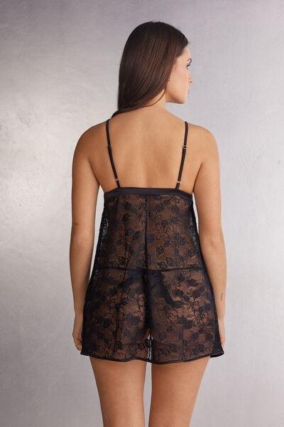 Black The Simplest Pleasures Babydoll, , large image number 3