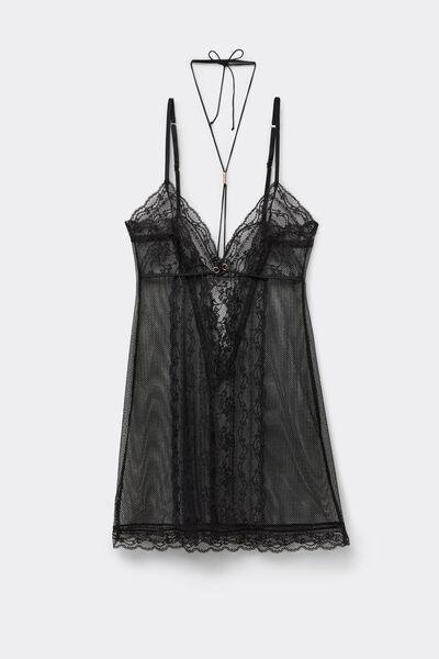 Black Sleepless Nights Babydoll, , large image number 2