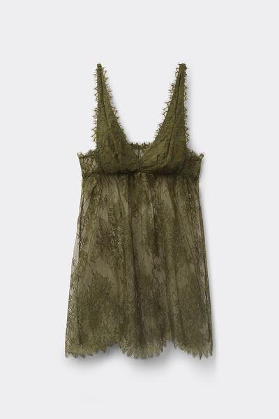 Green Imaginary Journey Lace Babydoll, 5601_848J, large image number 2