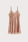 Intimissimi - Pink Slip With Lace Insert Detail