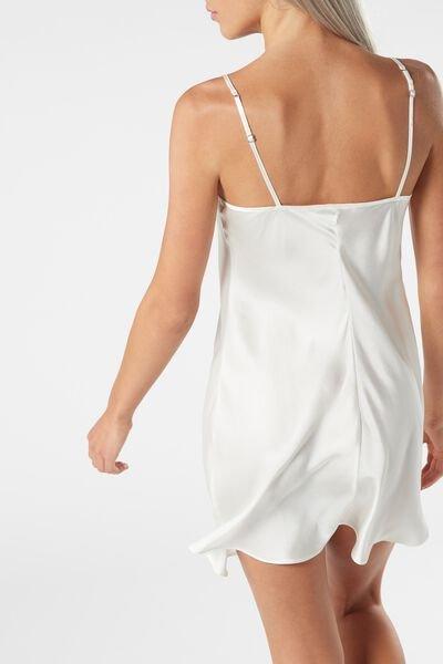 White  Silk Slip, , large image number 8