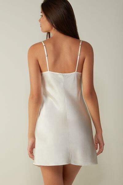 White  Silk Slip, , large image number 10