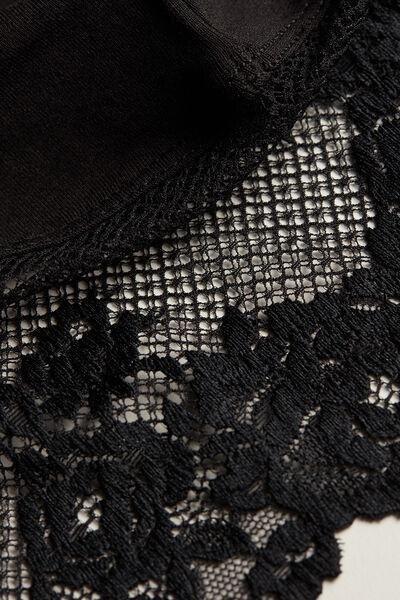 Black Pretty Flowers Slip Dress, , large image number 4