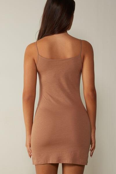 Beige Ultrafresh Supima Cotton Slip, , large image number 5